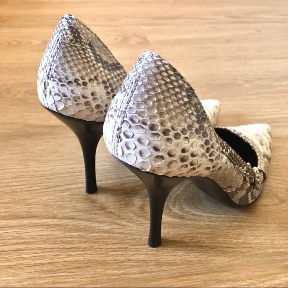 Burberry python pumps - Picture 3 of 8